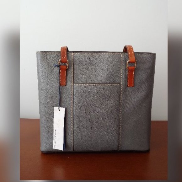 DOONEY & BOURKE Pebble Grain Small LEXINGTON Slate NWT - Picture 7 of 12